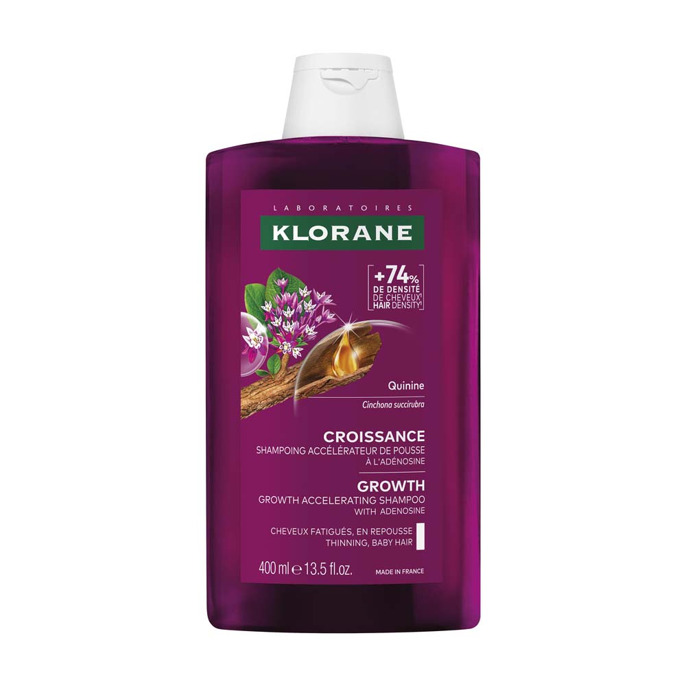 Klorane Chinina Shampoo acceleratore di crescita 400 ml