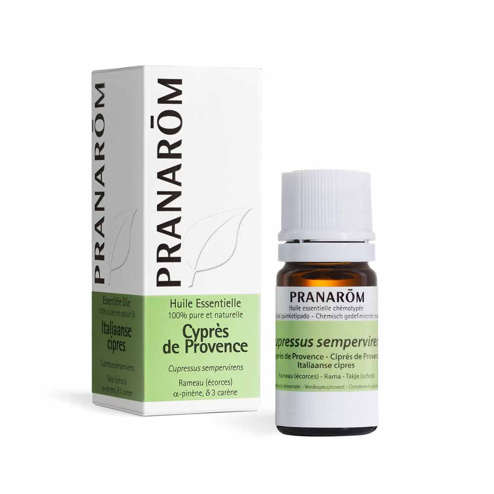 Pranarôm Oli Essenziali Olio essenziale di cipresso di Provenza 5 ml