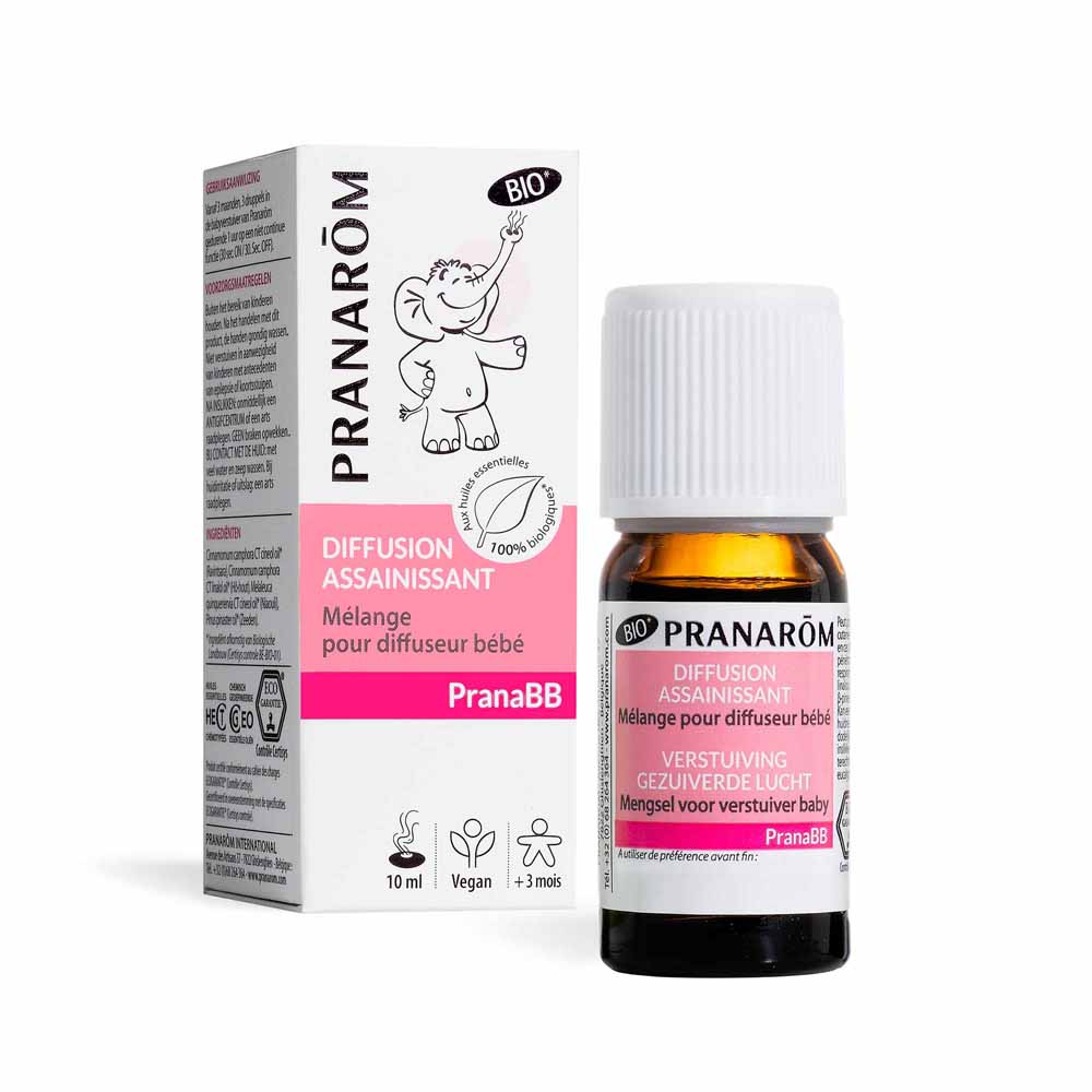 Pranarôm Pranabb Diffusione Purificante Bio Miscela di diffusori 10 ml