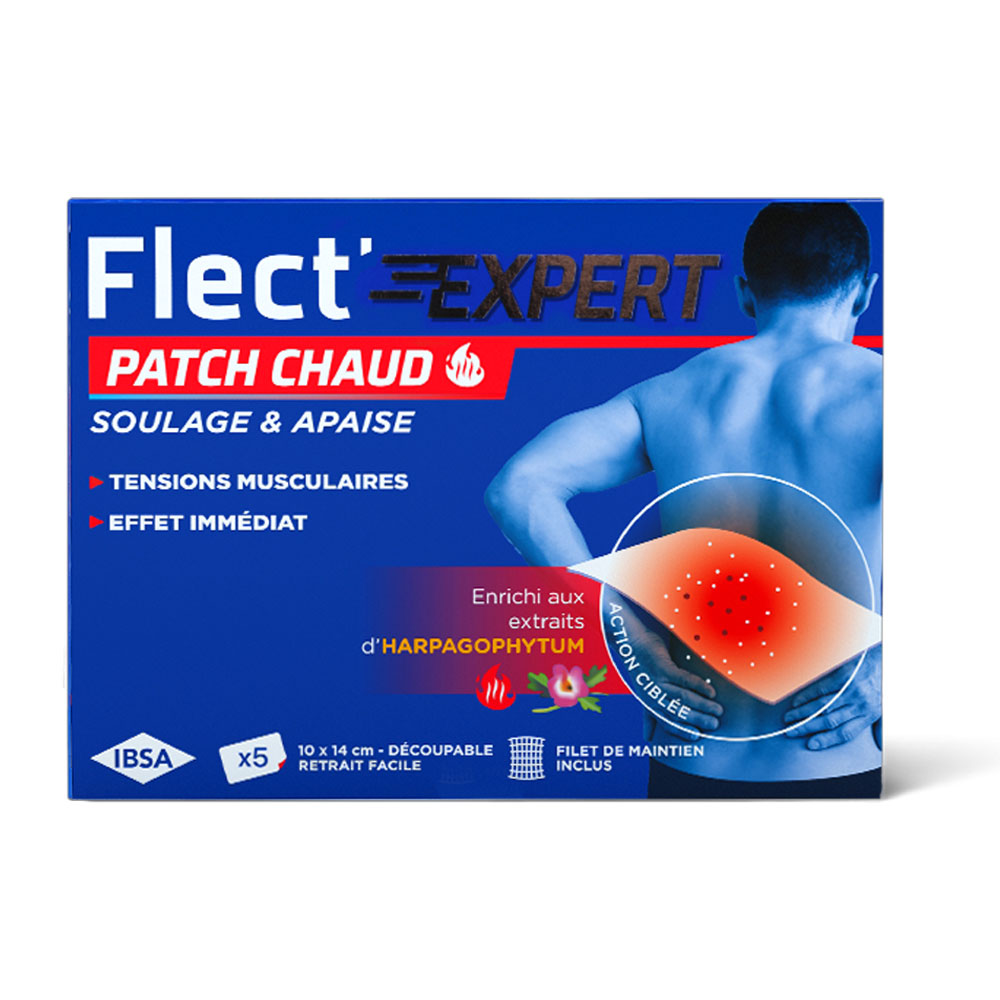 IBSA Flect'Expert Patch Harpagophytum 10x14 cm x 5