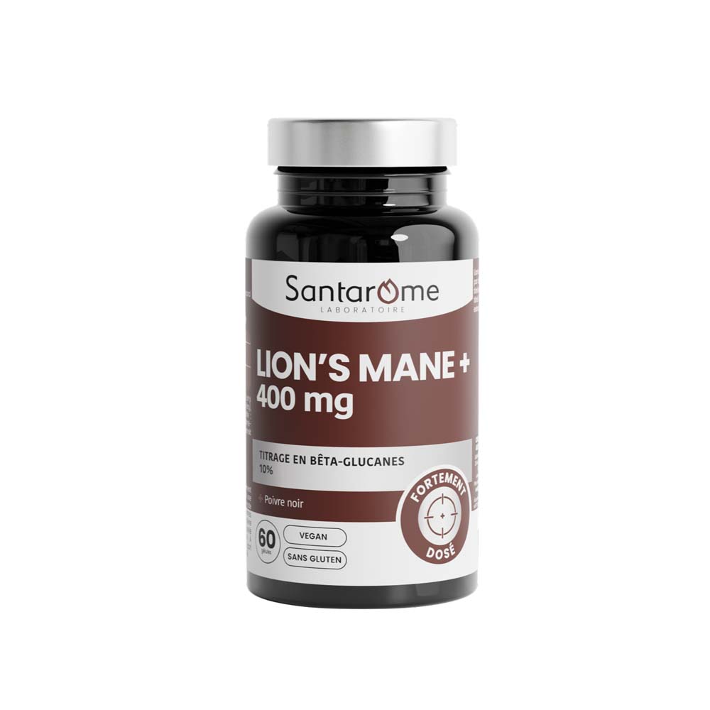 Santarome Criniere di leone 400 mg concentrazione e memoria 60 capsule