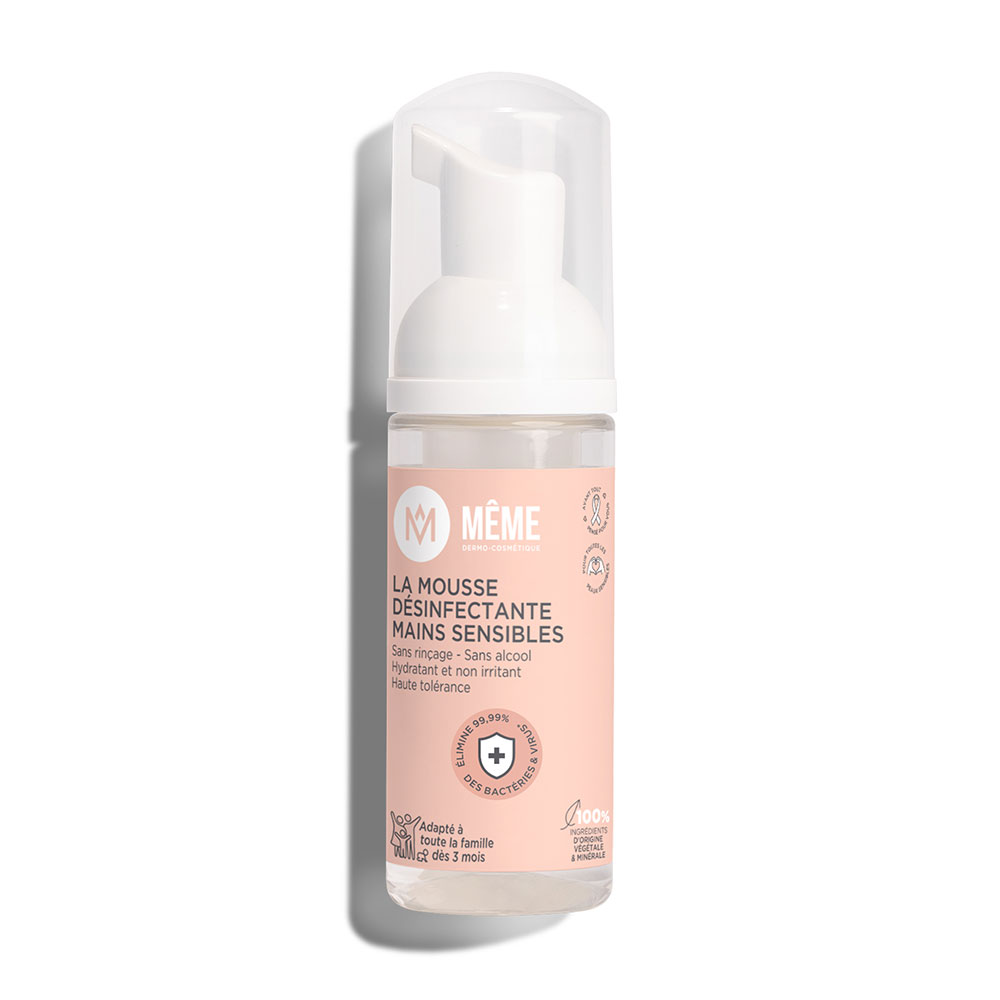 MÊME Mousse disinfettante mani per pelle sensibile 50 ml