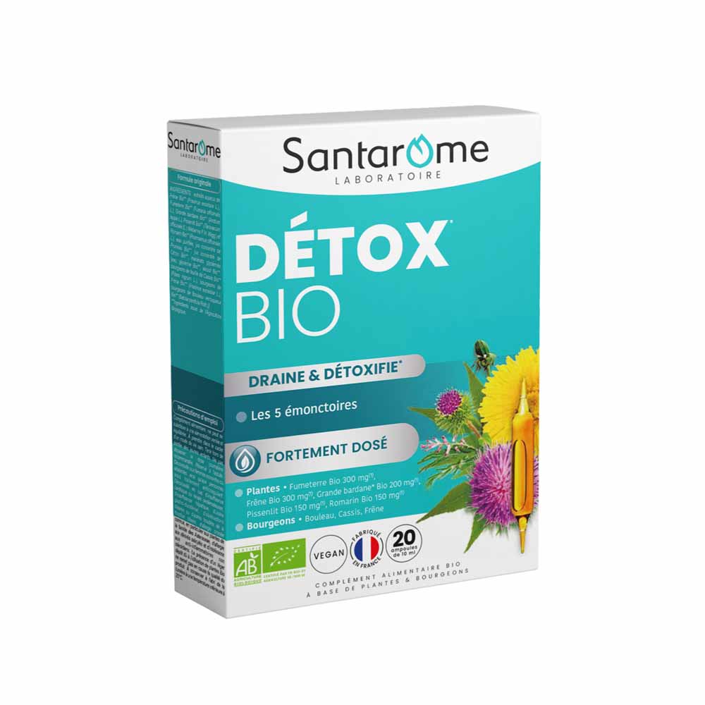 Santarome Detox bio drenante e disintossicante 20 fiale