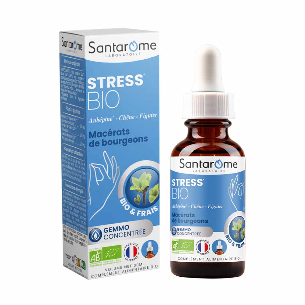 Santarome Gemmo Complexe Stress Bio Gémmothérapie 30 ml