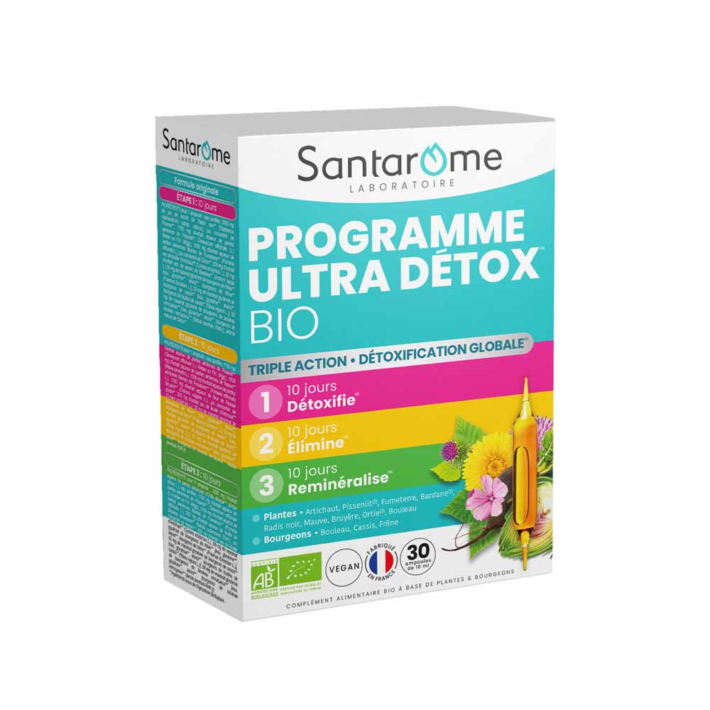 Santarome Programma ultra detox bio detox globale 30 fiale