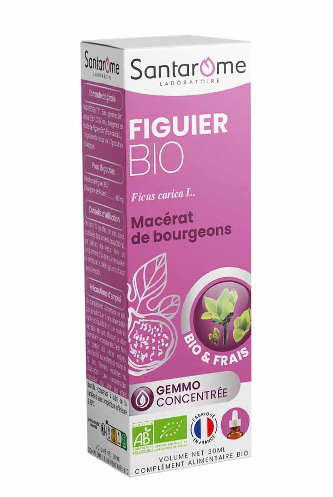 Santarome Gemmo Germoglio di fico biologico Gémmothérapie 30 ml