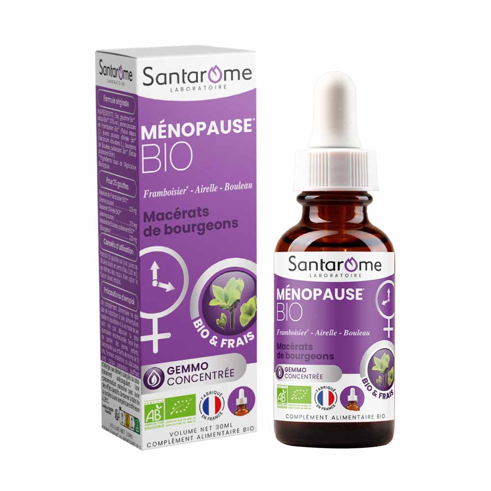 Santarome Gemmo Complesso organico per la menopausa Gémmothérapie 30 ml