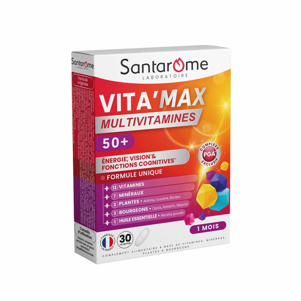 Santarome Vita'max Multivitaminico Senior 50+ 30 compresse