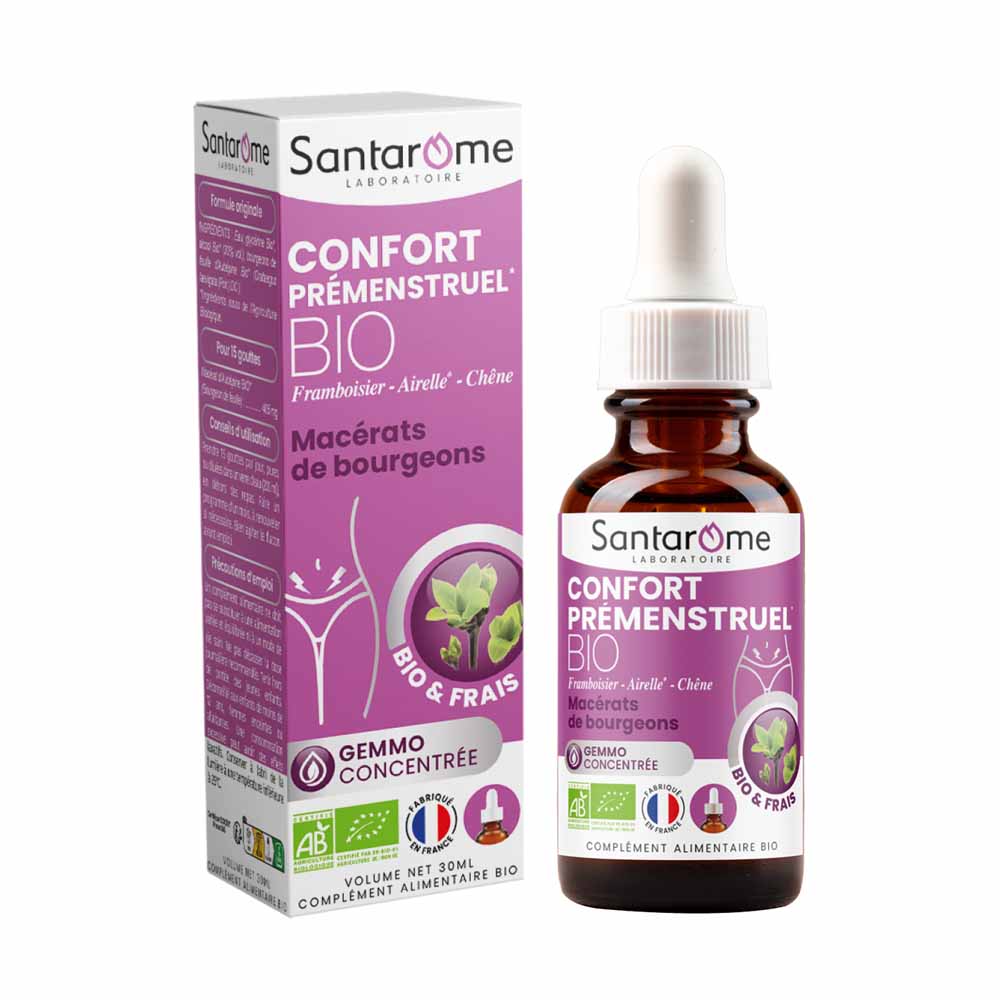 Santarome Gemmo Comfort pre-mestruale Disagio e dolori premestruali 30ml