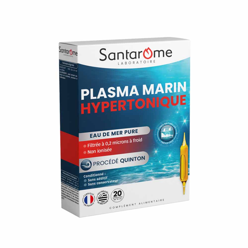 Santarome Plasma marino ipertonico 20 fiale