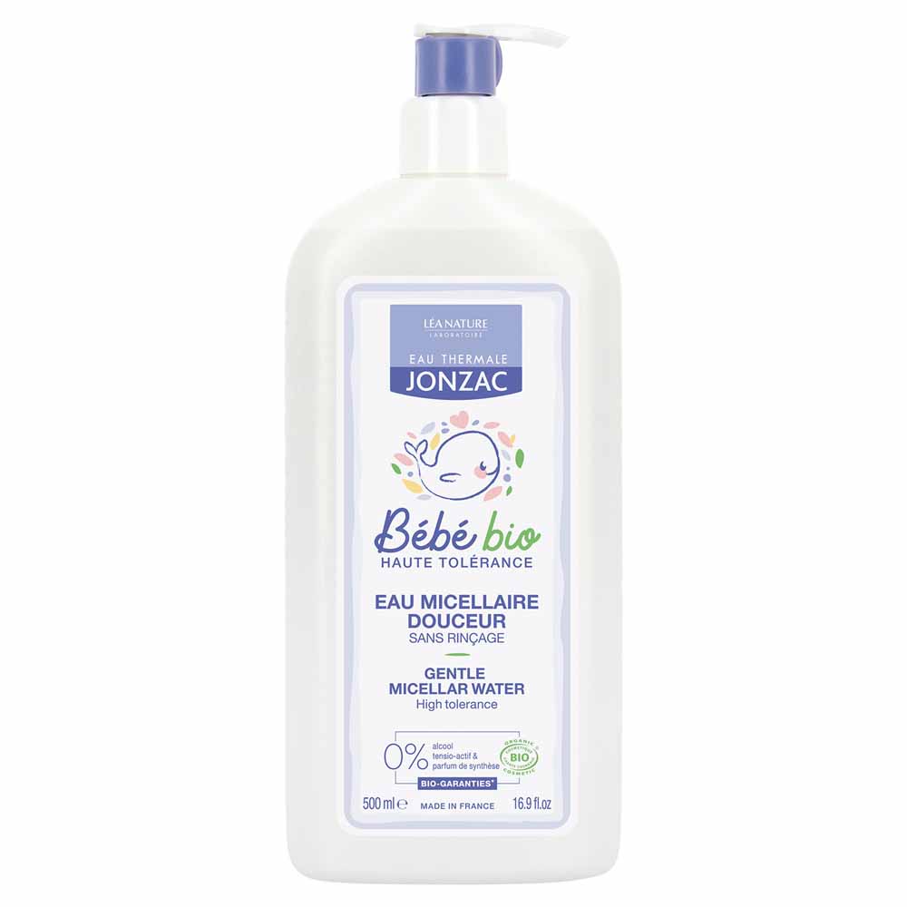 Eau thermale Jonzac Bebè Acqua micellare delicata detergente bio per bebè 500 ml