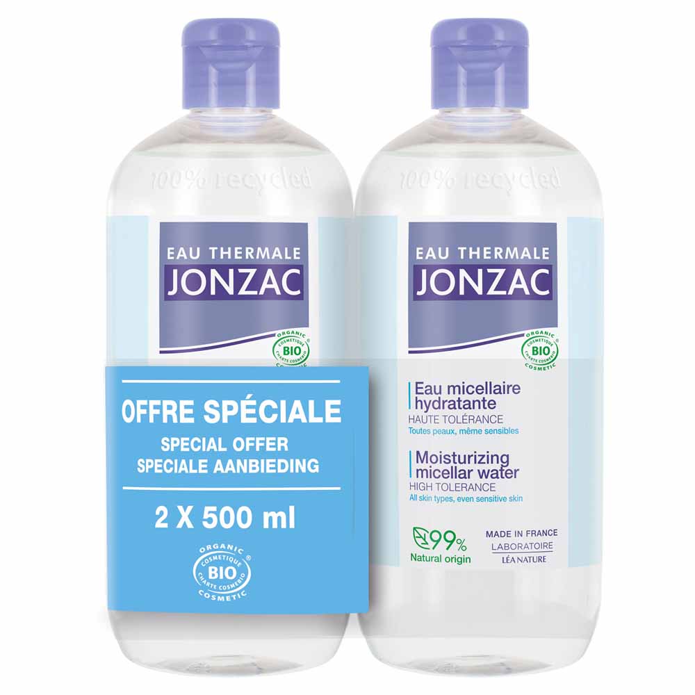 Eau thermale Jonzac REhydrate Acqua micellare idratante bio Rehydrate 2x500ml