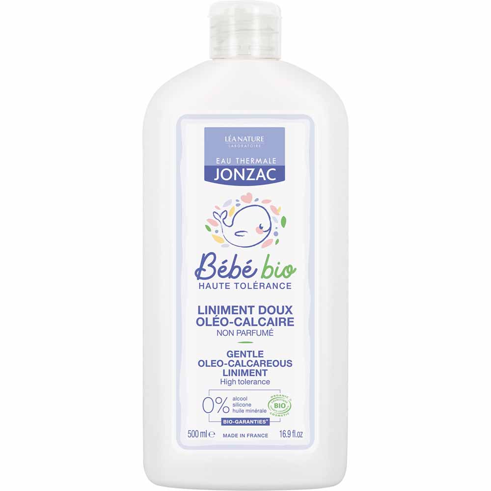 Eau thermale Jonzac Bebè Linimento delicato oleo-calcareo bio per pannolino 500 ml