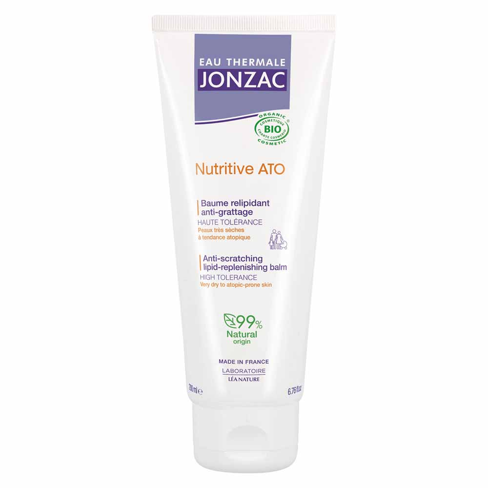 Eau thermale Jonzac Nutritive ATO+ Balsamo relipidante intenso pelle molto secca con tendenza atopica 200 ml