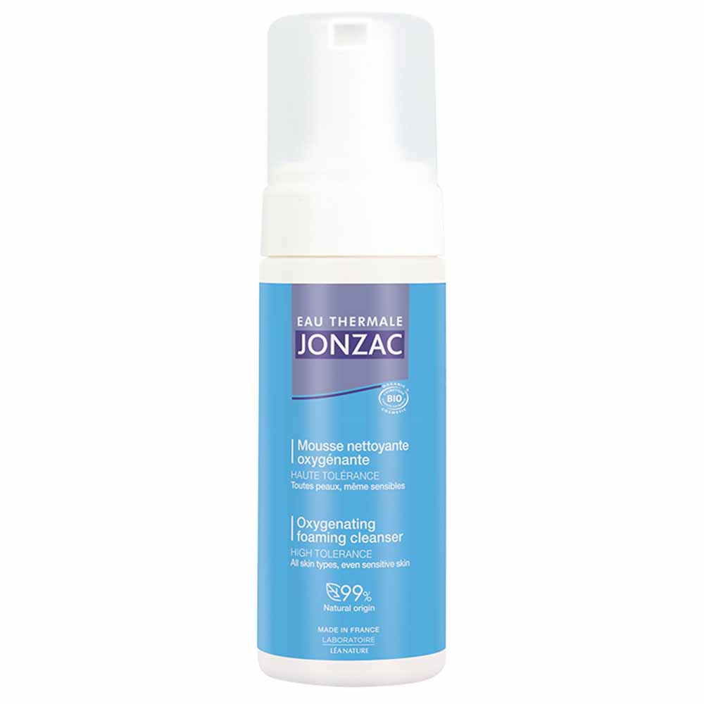 Eau thermale Jonzac REhydrate Mousse detergente ossigenante bio 150 ml