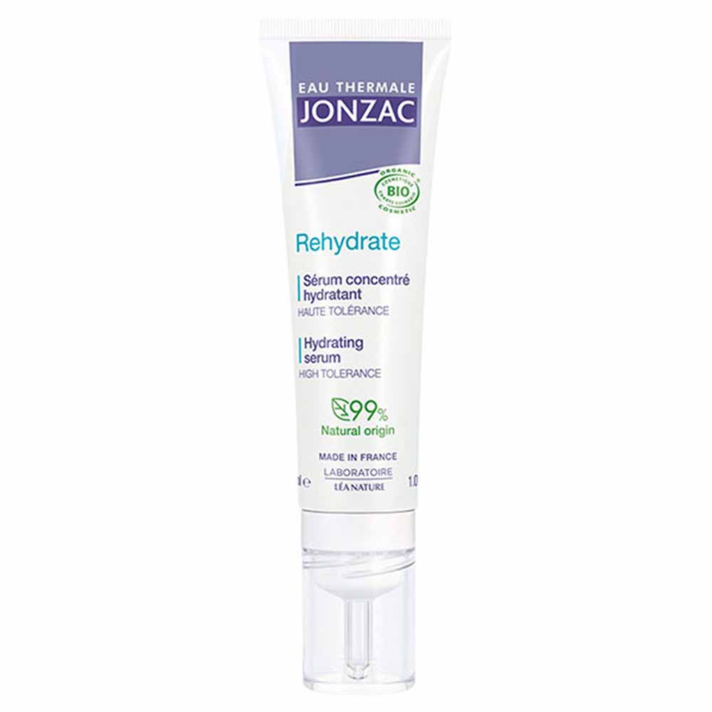 Eau thermale Jonzac REhydrate Siero concentrato idratante all'acido ialuronico per tutti i tipi di pelle e pelli sensibili 30 ml