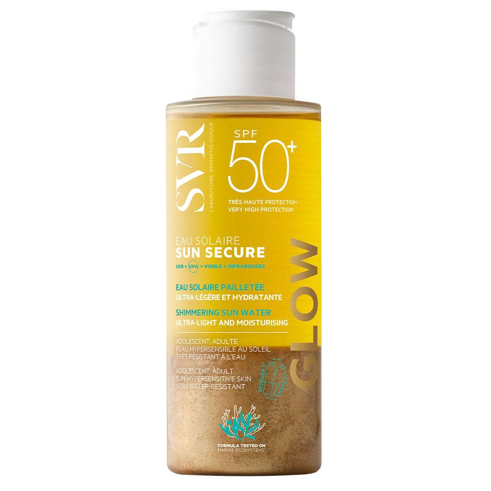 Svr Sun Secure Acqua solare GLOW SPF50+ 100 ml