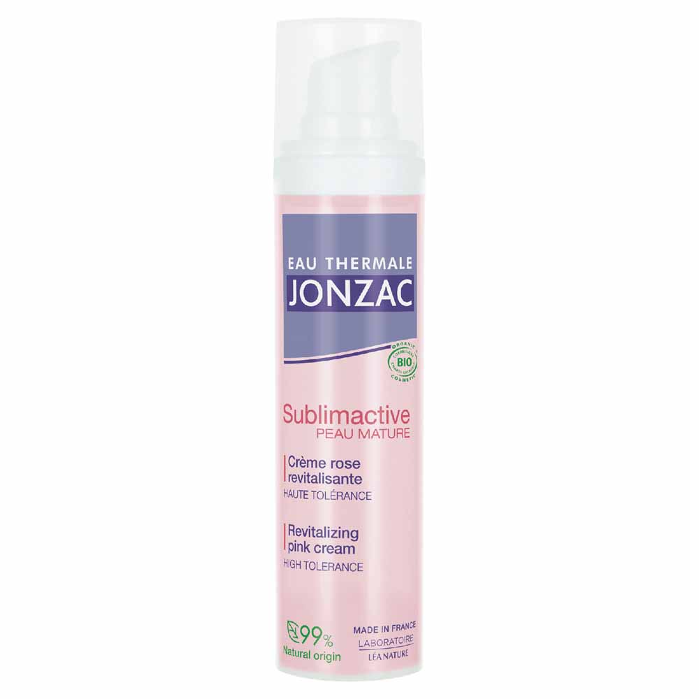 Eau thermale Jonzac Sublimatrice pelle matura Crema rosa revitalizzante bio 40 ml