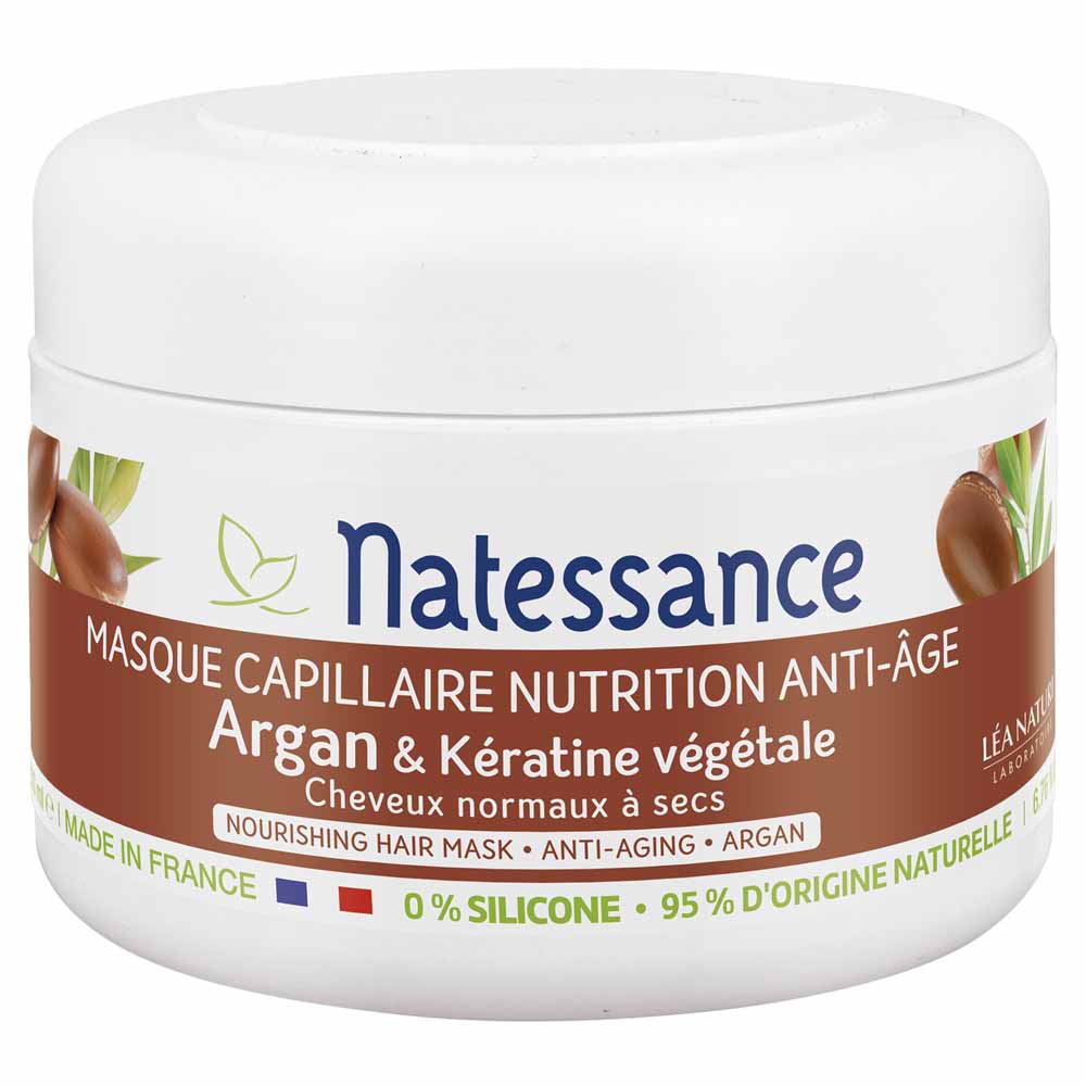 Natessance Capelli Maschera alla cheratina vegetale 200 ml