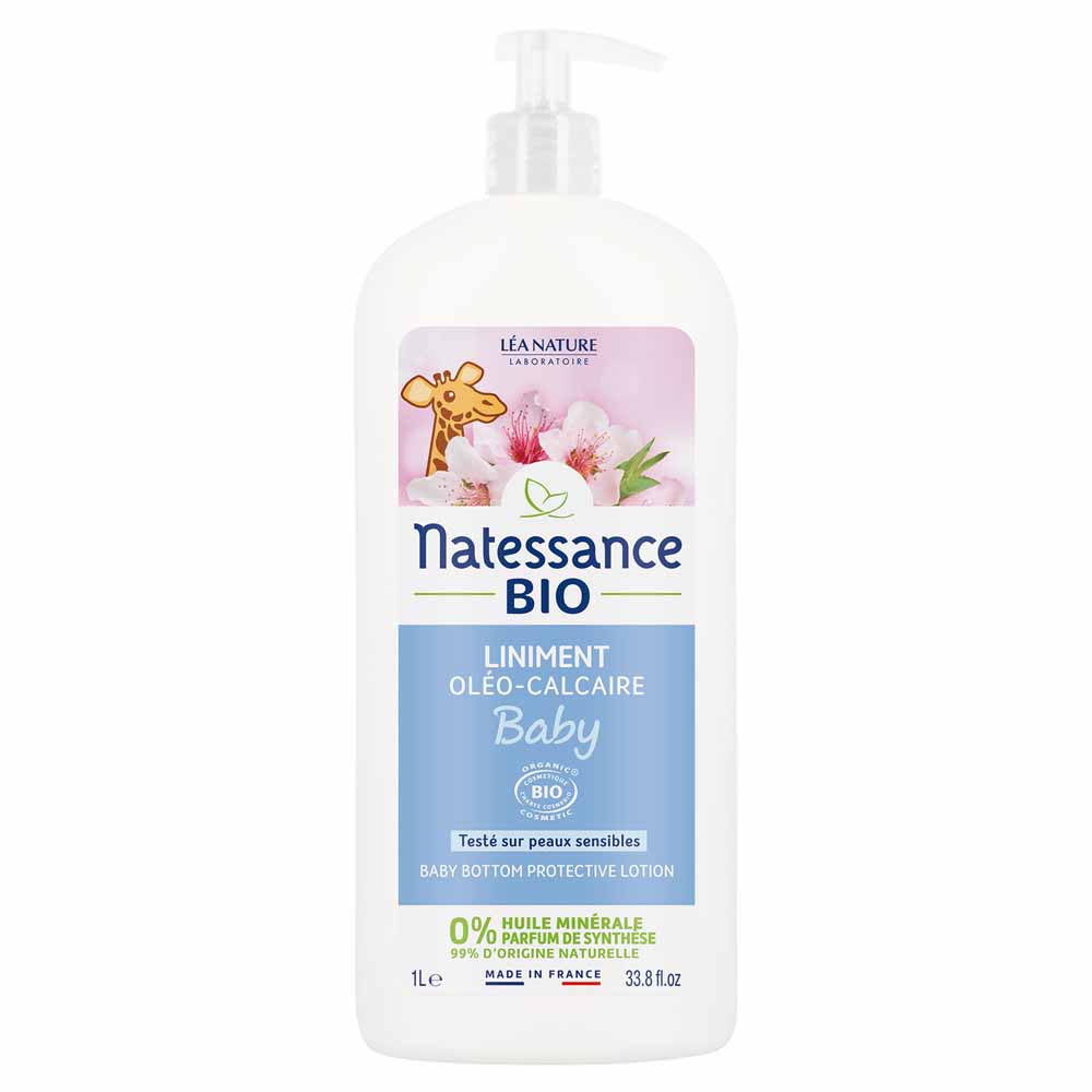 Natessance Bebe Linimento oleo-calcareo bio per il cambio 1 l