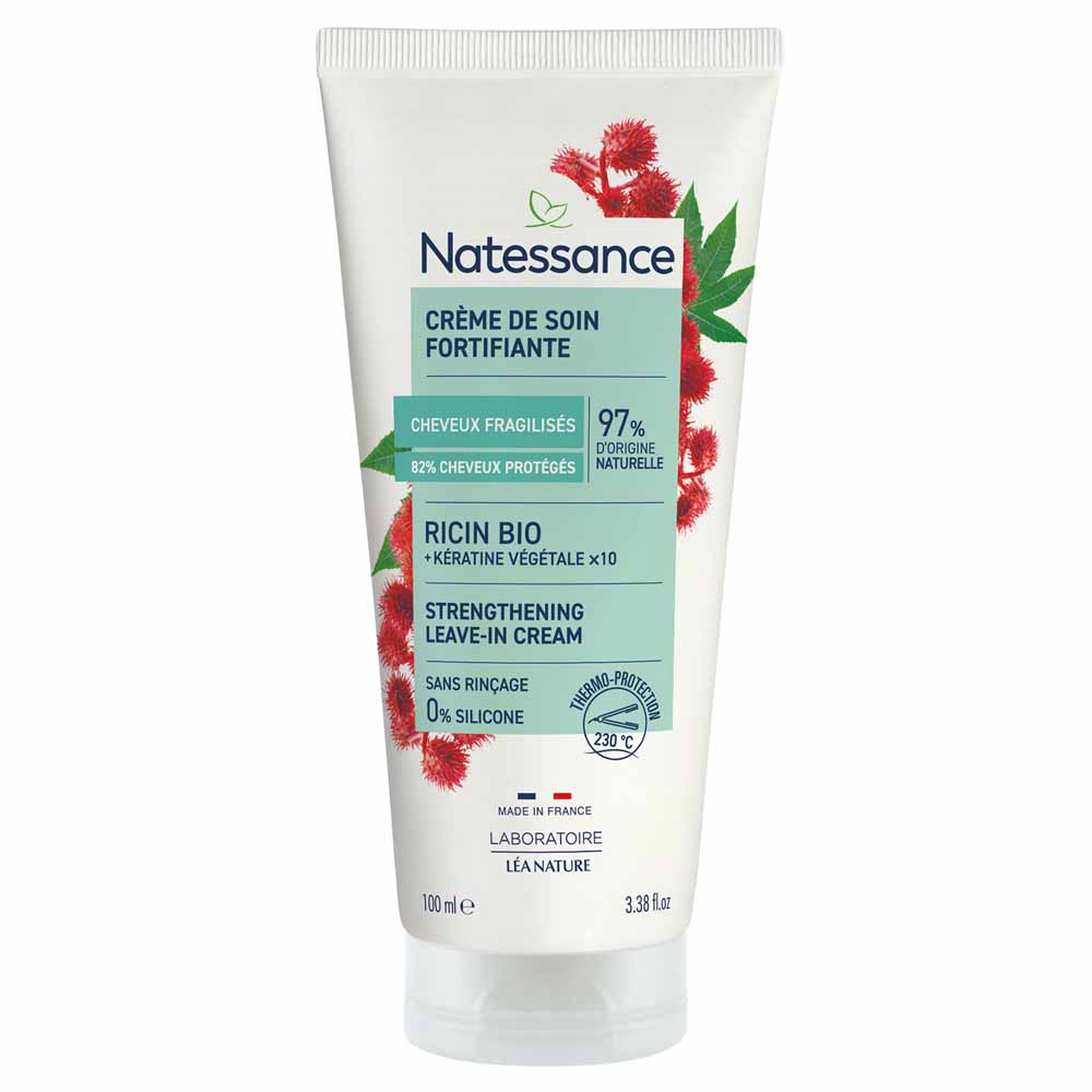 Natessance Capelli Crema trattamento capelli olio di ricino 100 ml