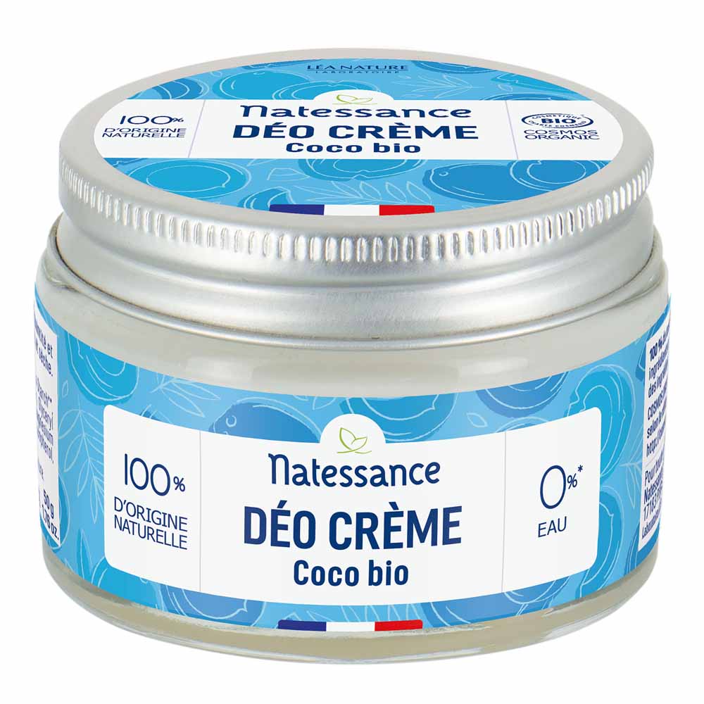 Natessance Deodorante crema al coco bio 50g