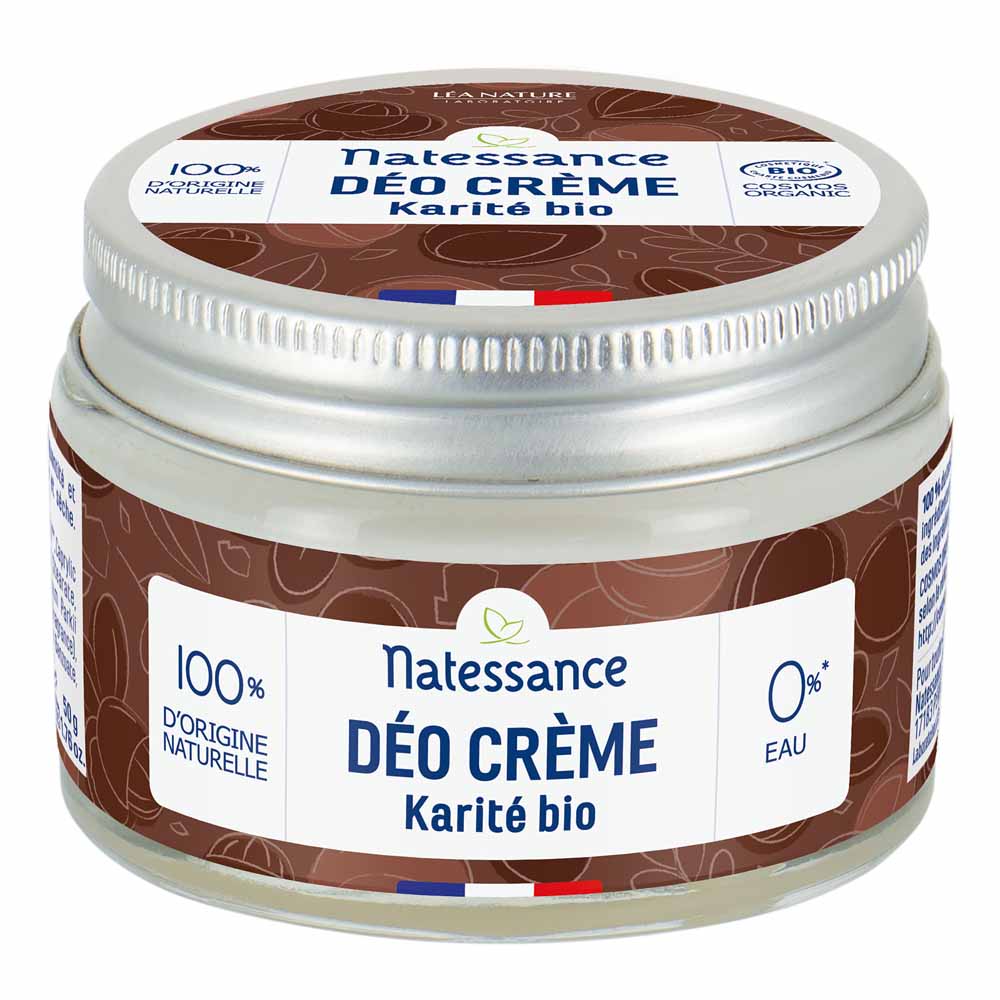 Natessance Deodorante crema bio al karité 50g