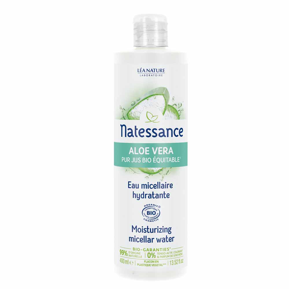 Natessance Acqua micellare idratante bio per tutti i tipi di pelle 500ml
