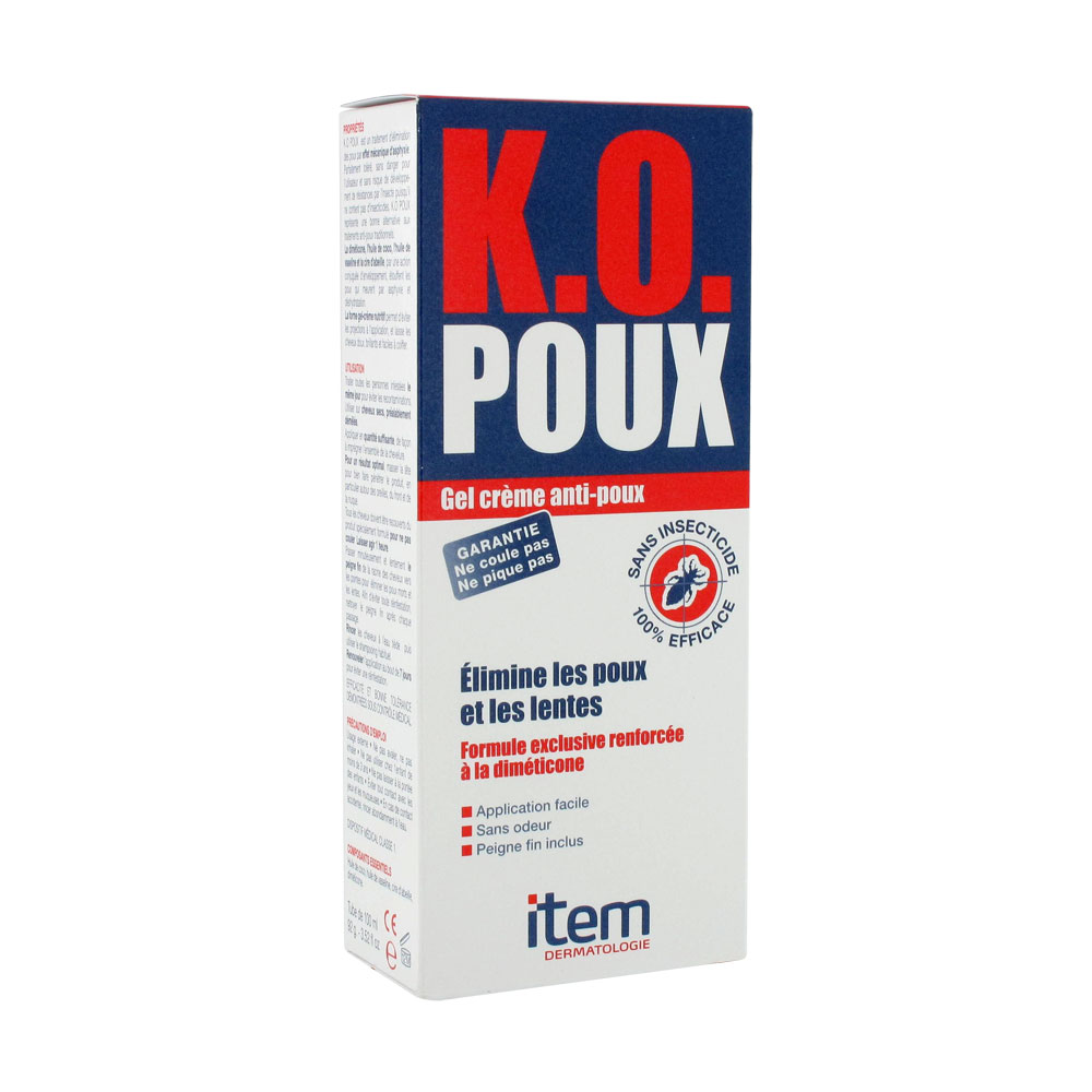 Item Dermatologie K.O. CREMA GEL PER PIDOCCHI 100ml