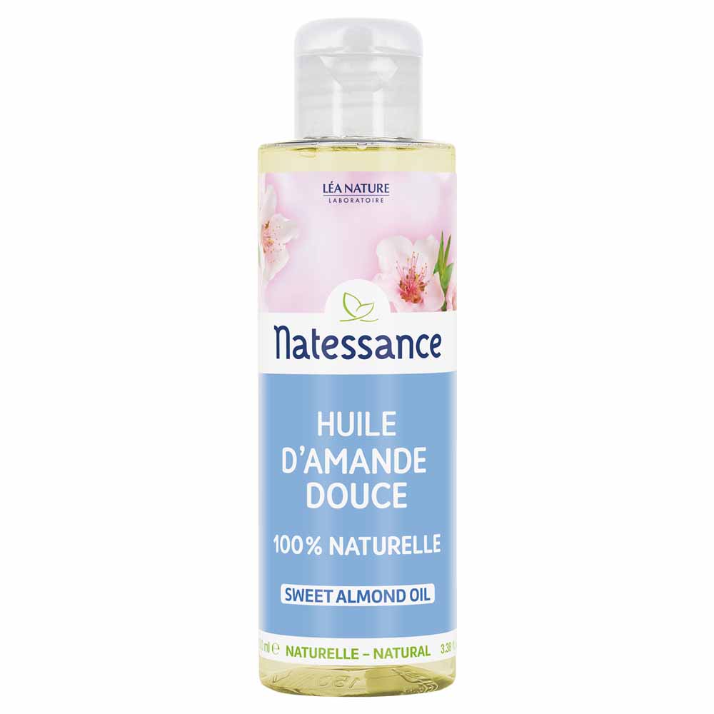 Natessance Bebe Olio dolce di mandorle per tutta la famiglia 100 ml