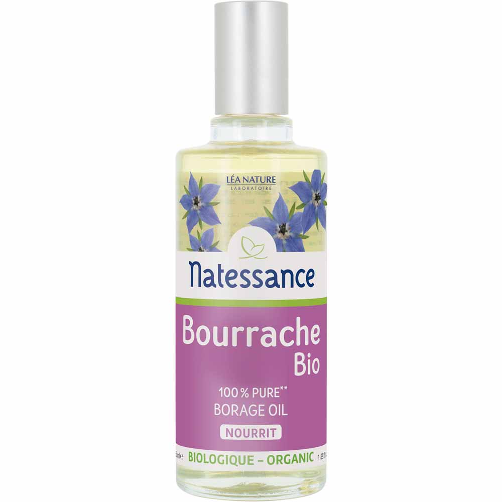 Natessance Olio di borragine bio olio puro 50 ml