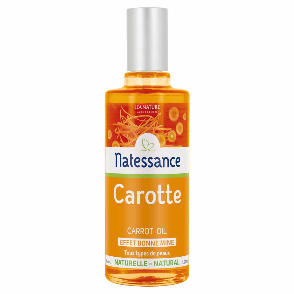 Natessance Olio di carota incarnato luminoso 50 ml