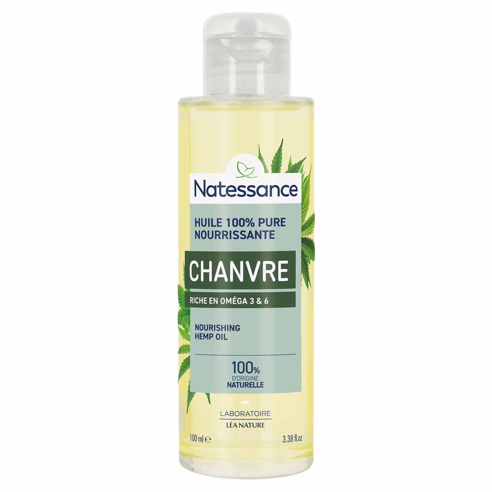 Natessance Olio di canapa puro equilibrante 100 ml