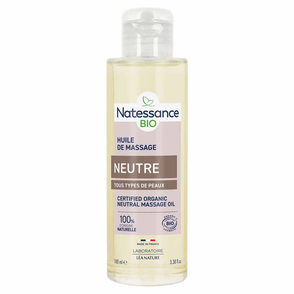 Natessance Olio puro bio per massaggio e cura 100 ml