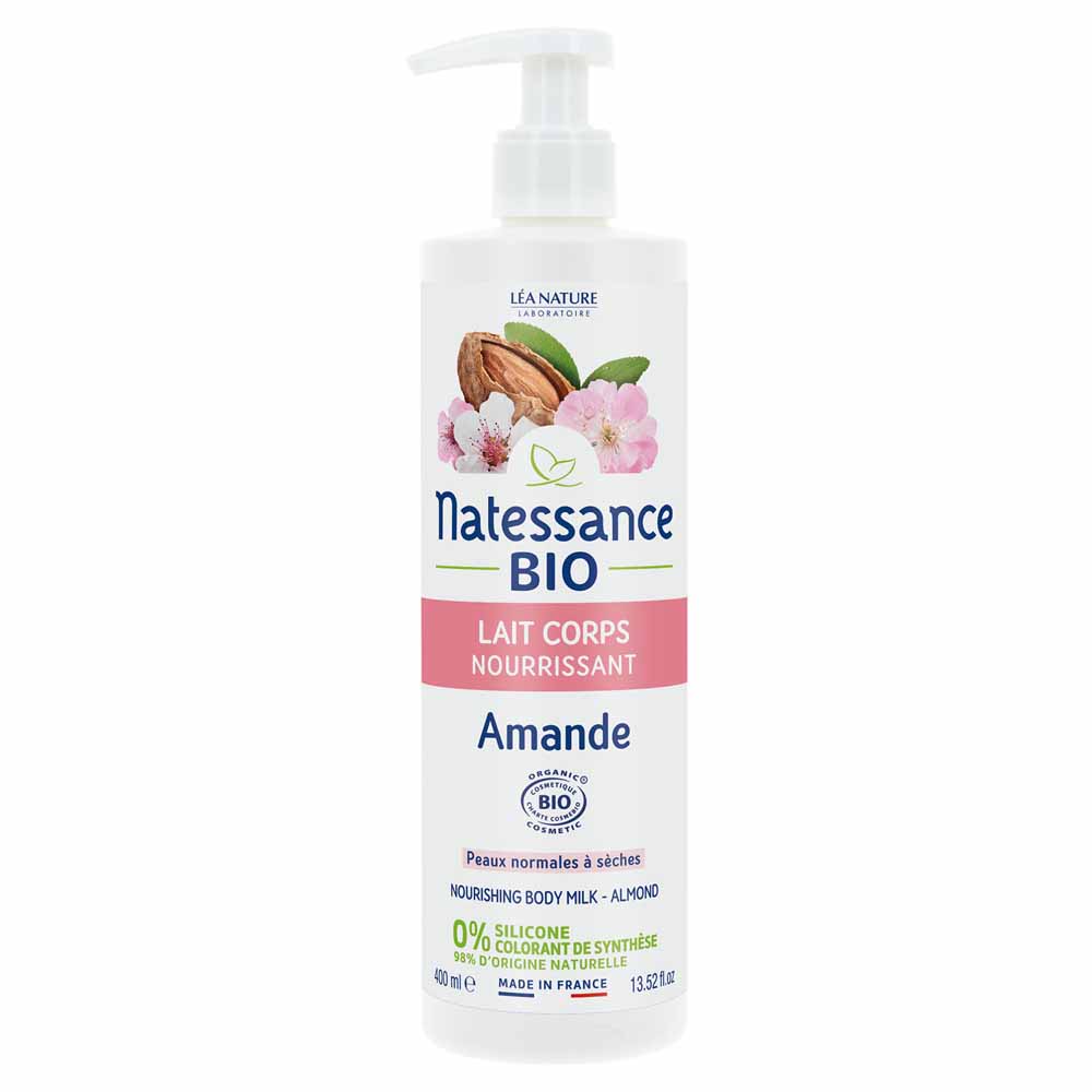 Natessance Latte corpo nutriente mandorla bio 400 ml