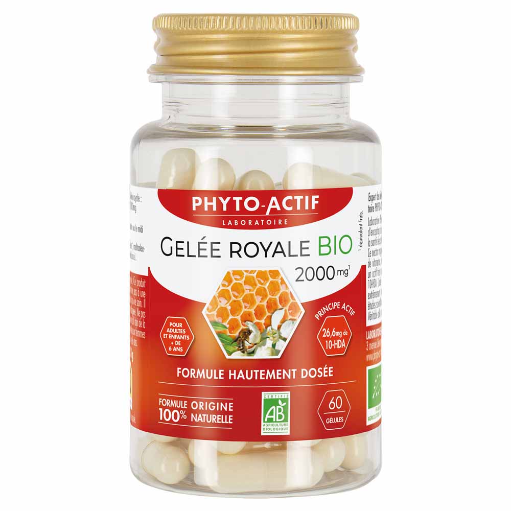 Phyto-Actif Gelée reale bio 2000 mg titolata in 10-HDA 60 capsule