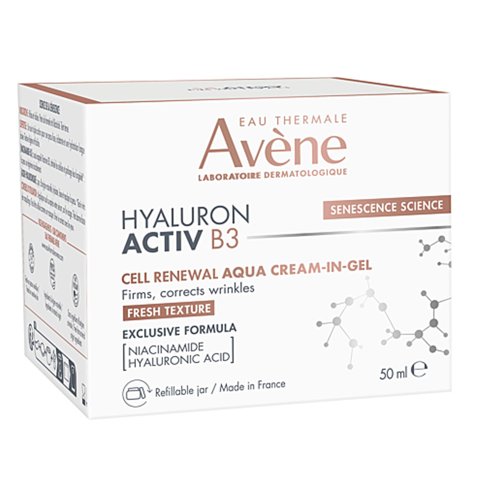 Avène Hyaluron Activ B3 Aqua gel crema rigenerazione cellulare 50ml