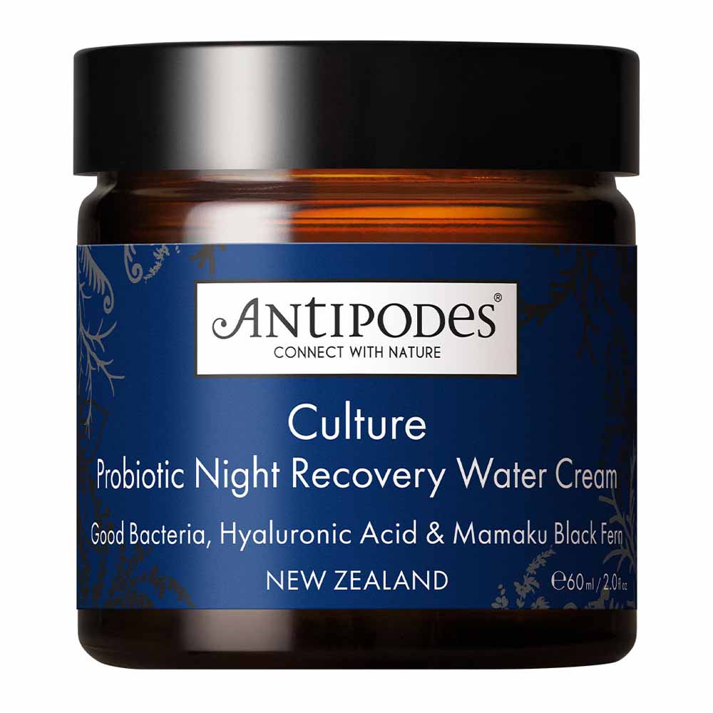 Antipodes Gel Riparatore per la Notte Coltura con probiotici 60 ml