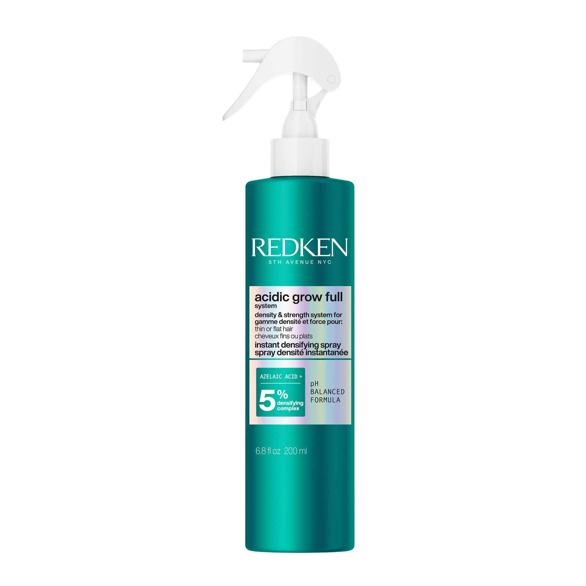 Redken Acidic Grow Full System Spray densità e volume istantaneo per capelli fini 190 ml