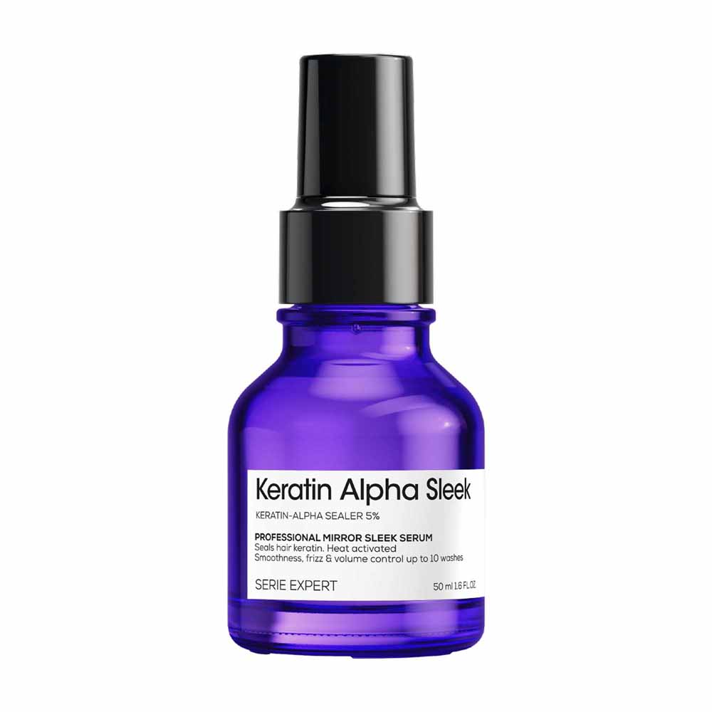 L'Oréal Professionnel Serie Expert Keratin Alpha Sleek Siero alla cheratina per capelli soggetti a crespo e indisciplinati 50 ml