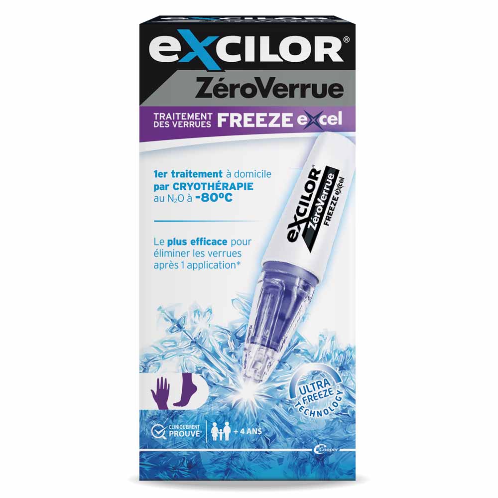 Excilor ZerroVerrue Excel Freeze Trattamento verruche Freeze Excil 14.3g