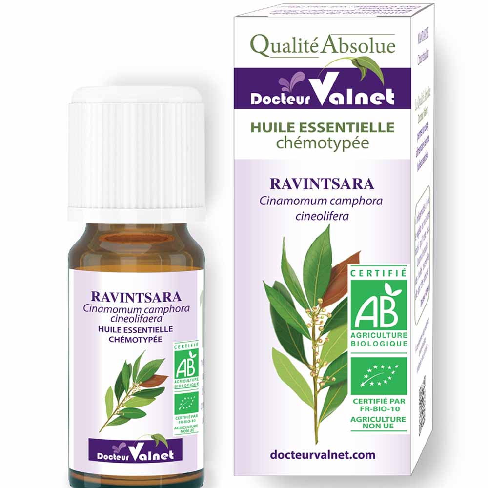 Dr. Valnet OLIO ESSENZIALE DI RAVINTSARA BIO 10ml