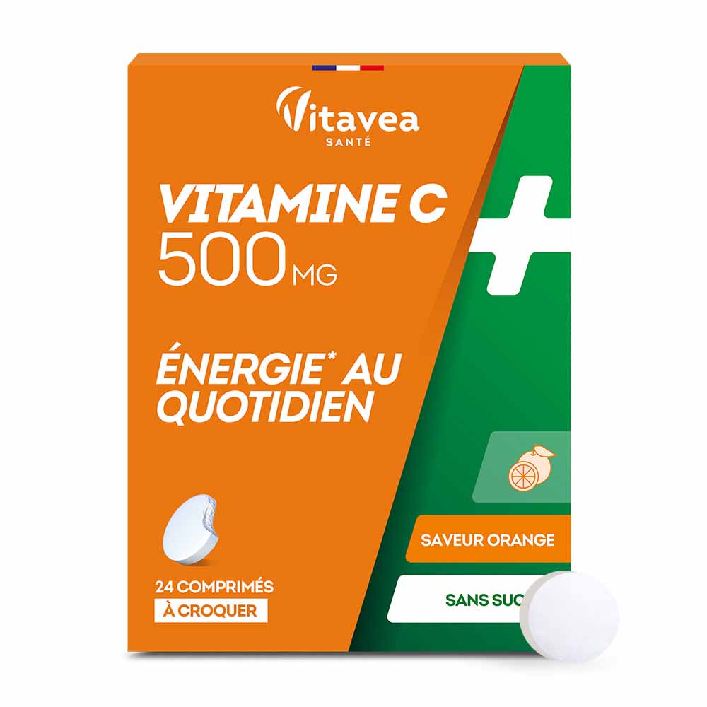 Vitavea Santé Vitamine C Energie au quotidien 24 compresse masticabili