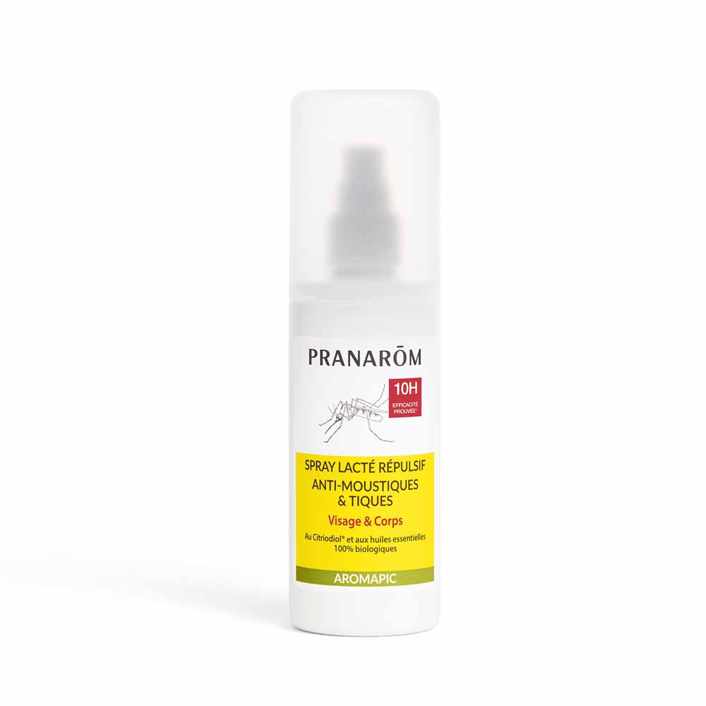 Pranarôm Aromapic Repellente per Zanzare e Zecche in Spray Latticini 100ml