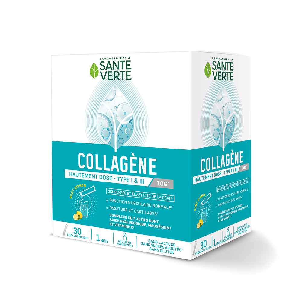 Sante Verte Collagene Aroma Limone 30 bastoncini