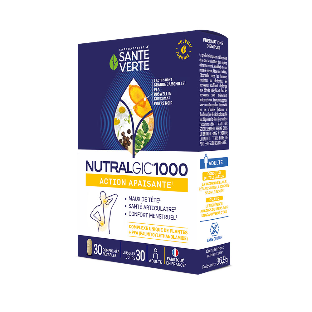 Sante Verte Nutralgic Azione lenitiva 1000 mg 30 compresse
