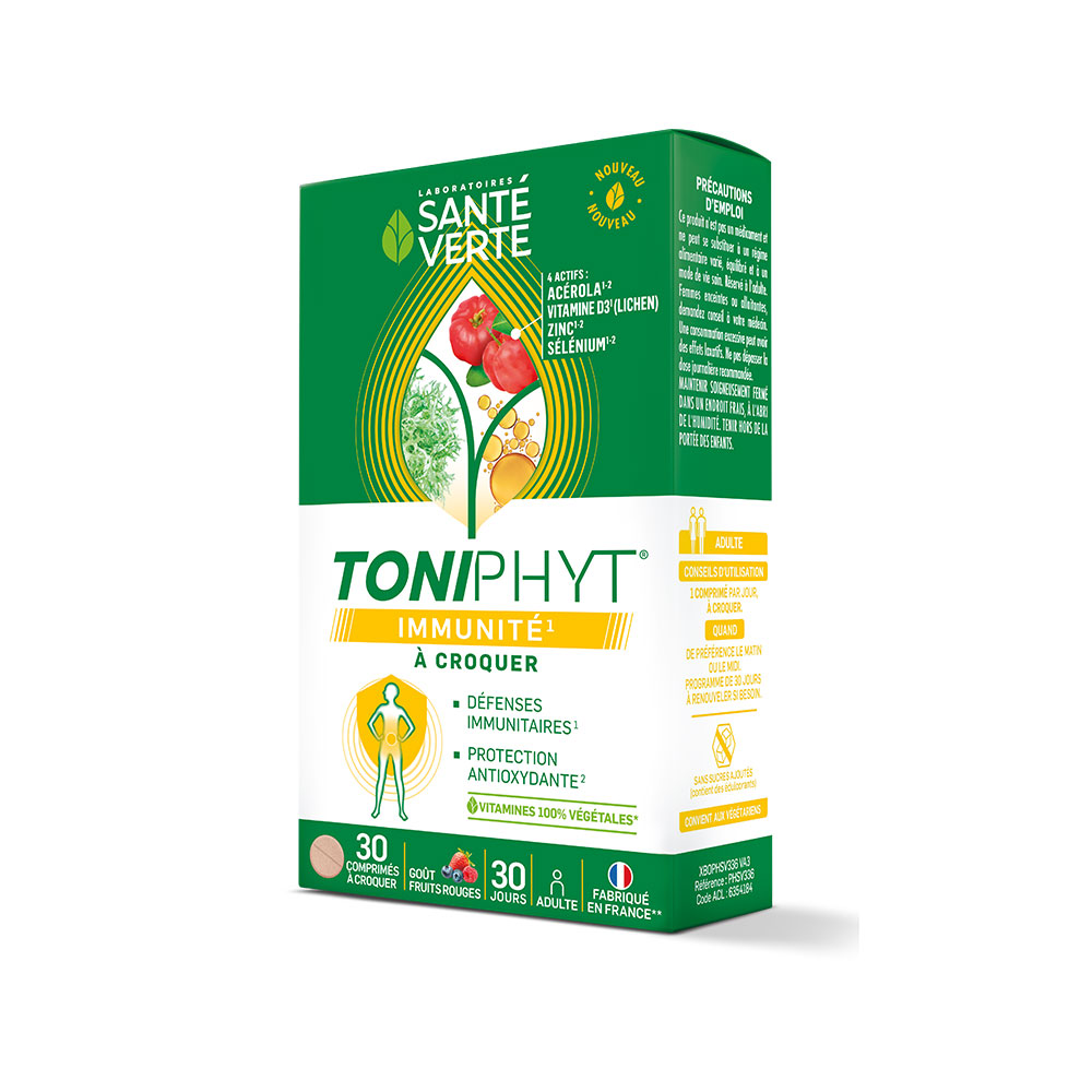 Sante Verte Toniphyt Difese immunitarie 30 compresse masticabili