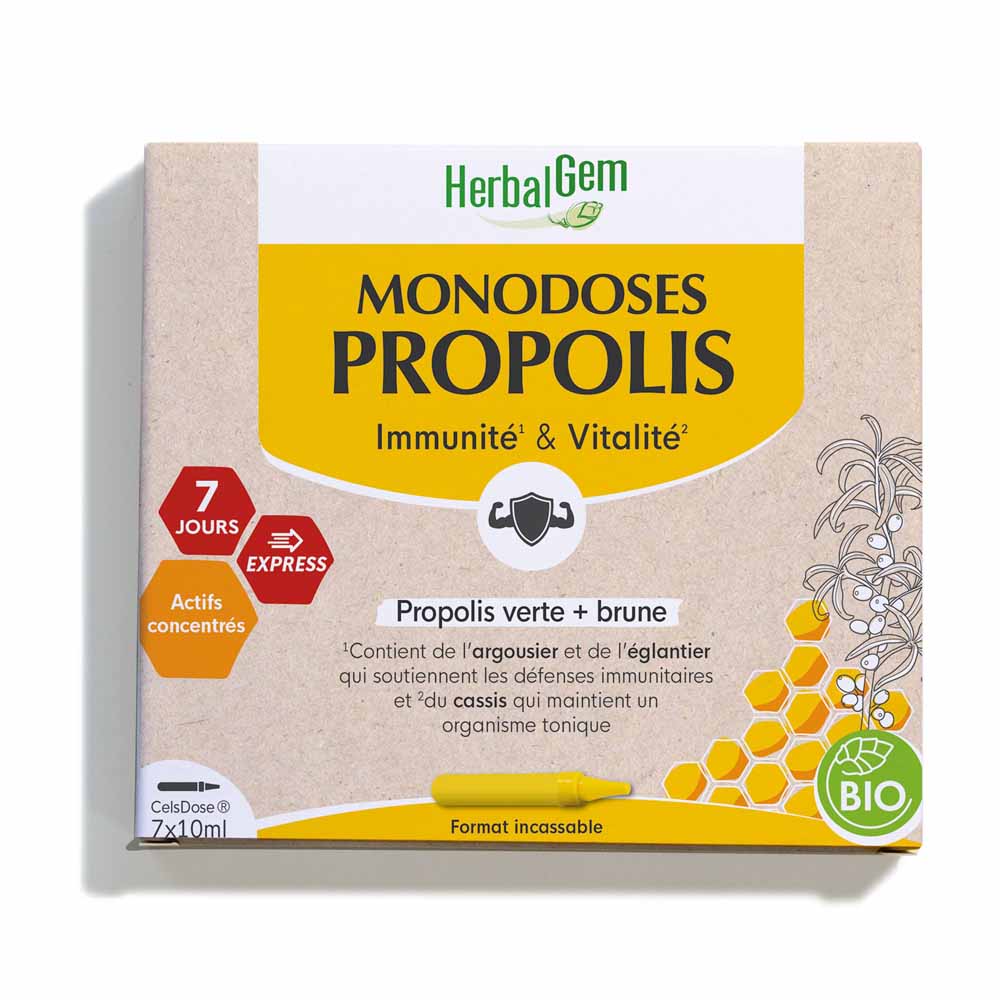 Herbalgem Propolis biologica monodose 70 ml