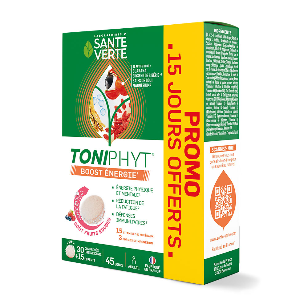 Sante Verte Toniphyt **Boost gusto frutti rossi** 30+15 Compresse
