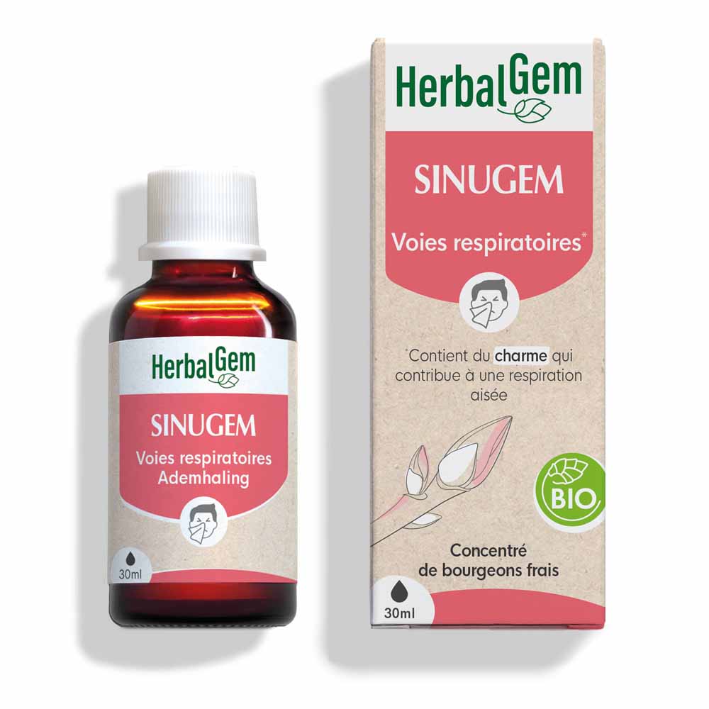 Herbalgem Complessi di gemmoterapia Sinugem Organico per la Respirazione 30ml